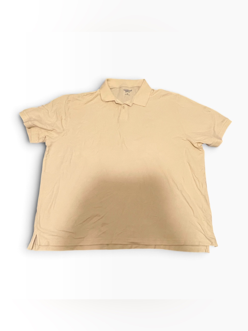 Saddlebred Polo Shirt 3X Big & Tall Tan